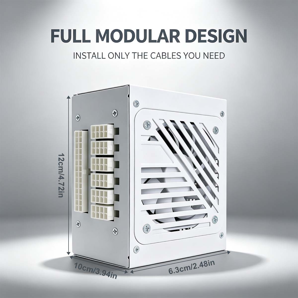 Zasilacz SFX o mocy 600 W, w p – 750W Sfx Fully Modular Power Supply recenzja i cena