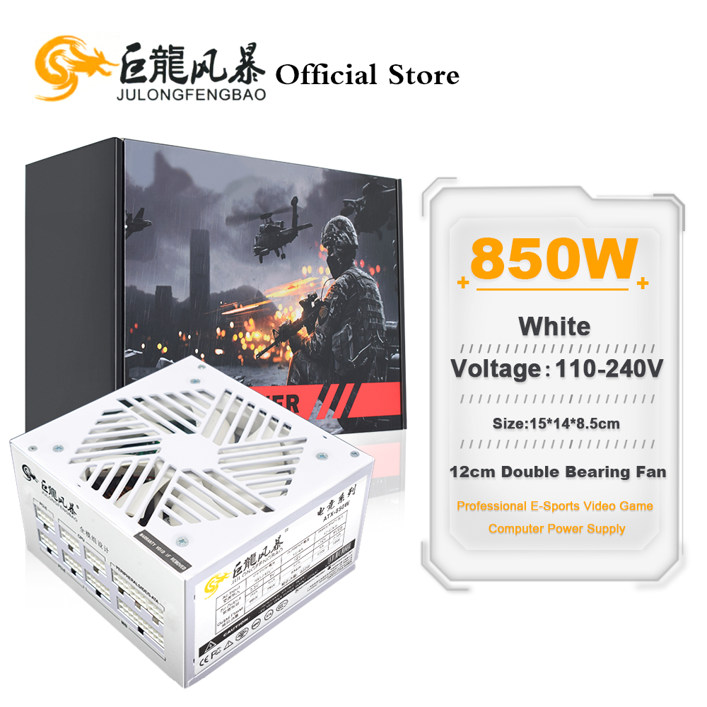 Biały pełny modułowy przełączn – 1000W White Modular Power Supply recenzja i cena